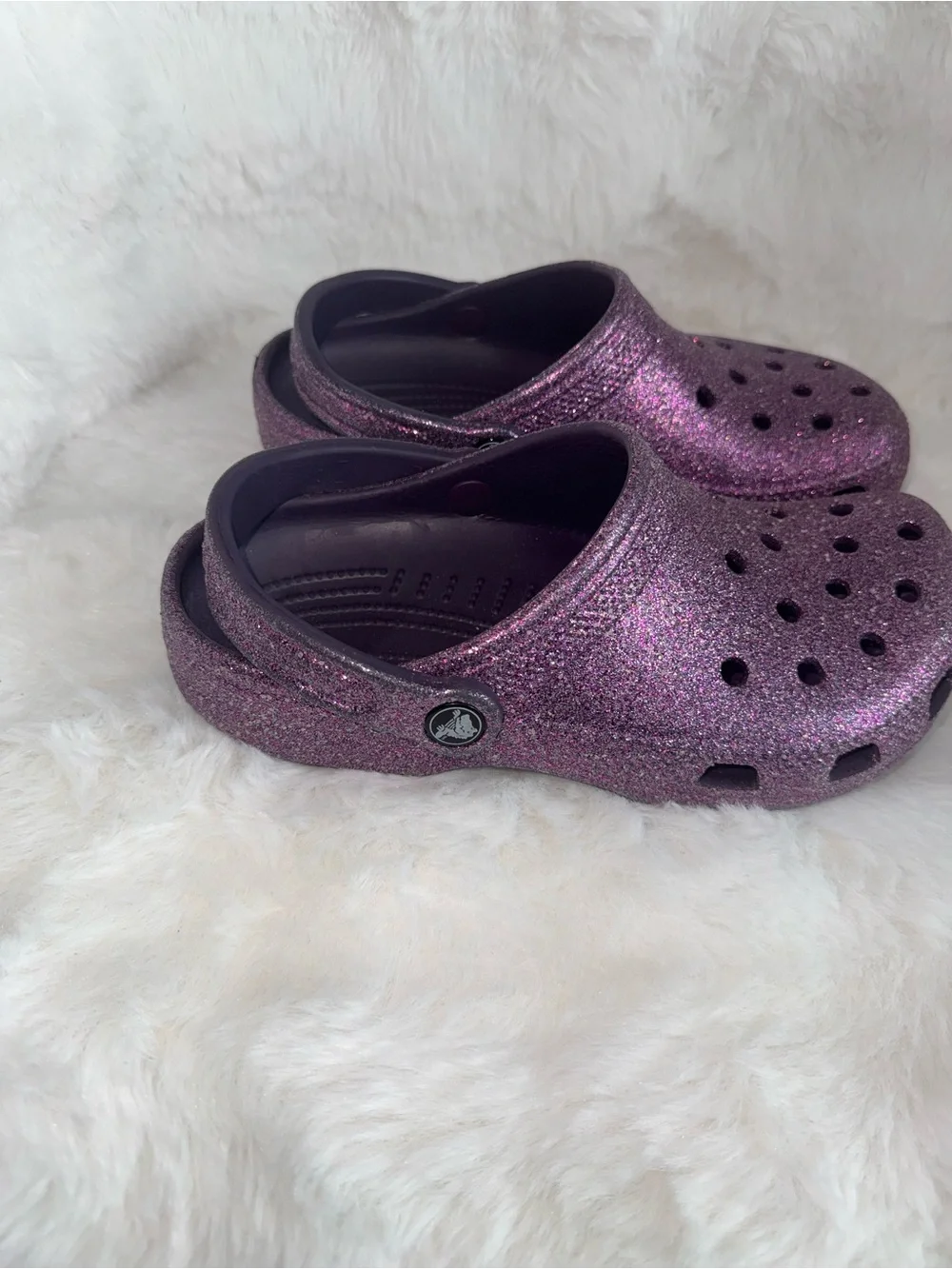 Kids Glitter Slip-On